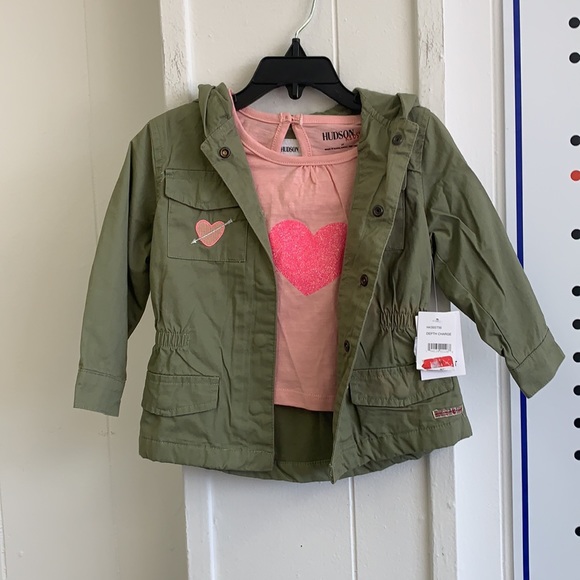 Hudson Lightweight Twill Jacket & Short Sleeve Tee - Picture 2 of 4